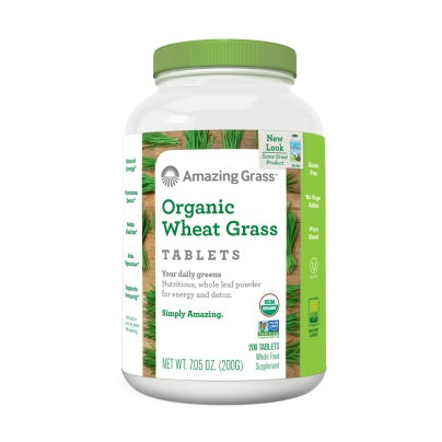 Wheat Grass Tablets 200 tablets