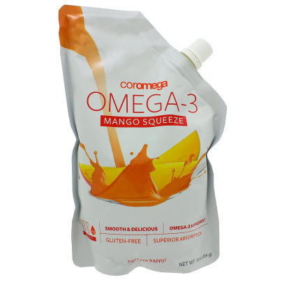 Omega-3 Big Squeeze Mango 16 Ounces