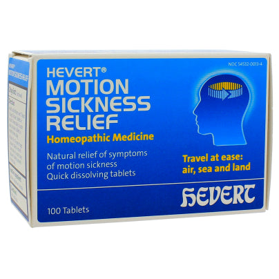 Hevert Motion Sickness Relief 100 tablets