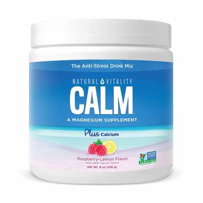 Calm Plus Calcium Raspberry/Lemon 8 Ounces