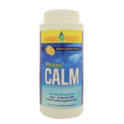 Natural Calm Lemon 16 Ounces
