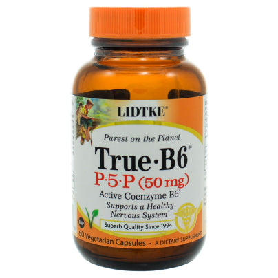 TrueB6 50mg [P-5-P] 60 capsules