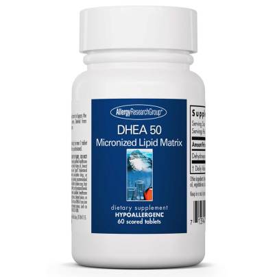 DHEA 50mg Micronized Lipid Matrix 60 tablets