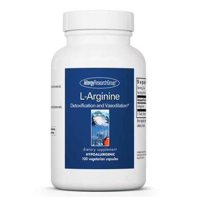 L-Arginine 500mg 100 capsules