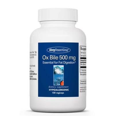 Ox Bile 500mg 100 capsules