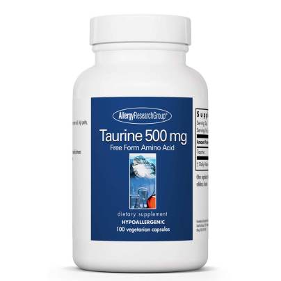 Taurine 500mg 100 capsules