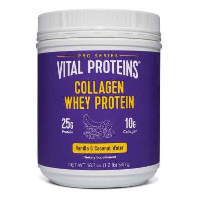 Collagen Whey (Vanilla & Coconut Water) 19.6 Ounces