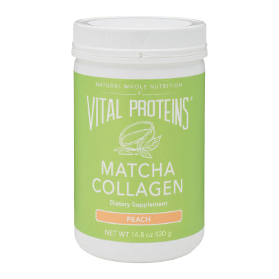 Matcha Collagen Powder - Matcha Peach 437 Grams