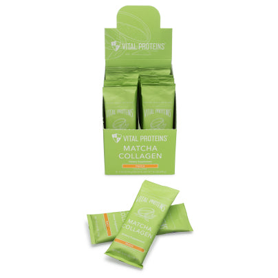Matcha Collagen Powder - Matcha Peach 14 packets