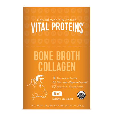 Organic Beef Bone Broth 20 packets
