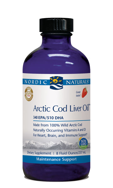 Arctic Cod Liver Oil - Strawberry 8oz