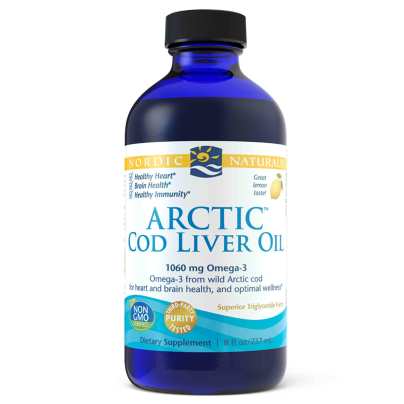 Arctic Cod Liver Oil Lemon 8 Ounces