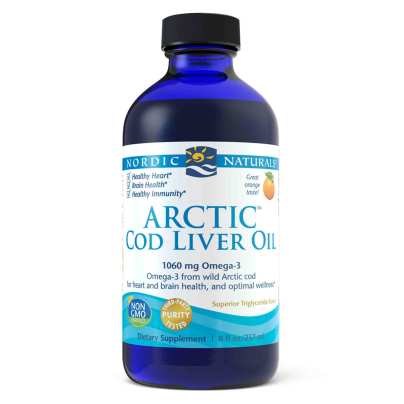 Arctic Cod Liver Oil Orange 8 Ounces