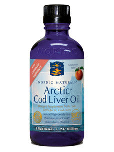 Arctic Cod Liver Oil Peach 8oz