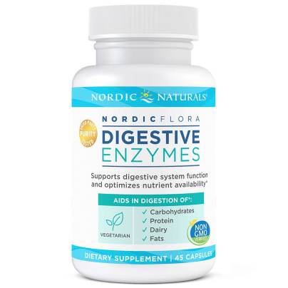 Nordic Flora Digestive Enzymes 45 capsules