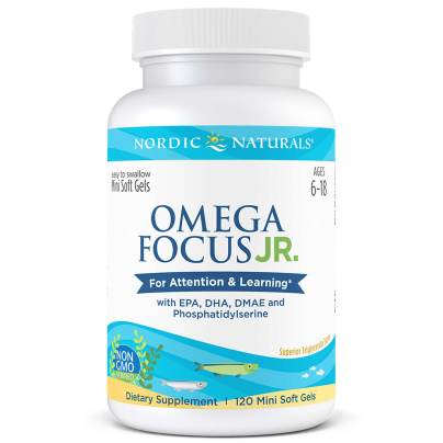 Omega Focus Junior 120 Softgels