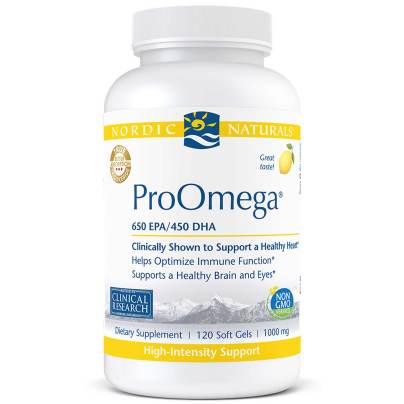 ProOmega Lemon 120 Softgels