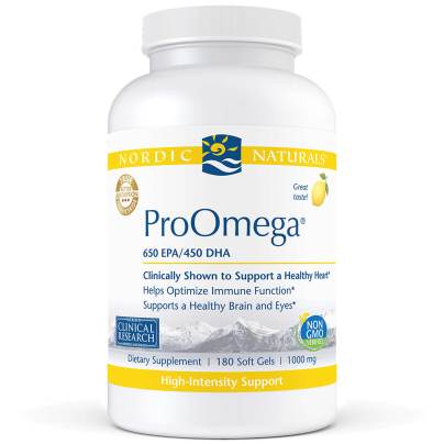 ProOmega Lemon 180 Softgels