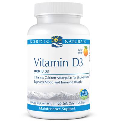 Vitamin D3 120 Softgels