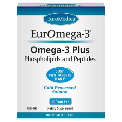 EurOmega-3® - Omega-3 Plus Phospholipids and Peptides 60 tablets