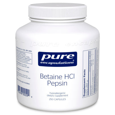 Betaine Hcl Pepsin 250's