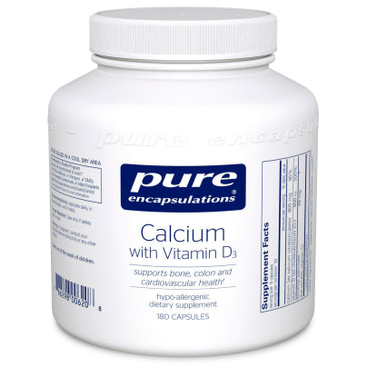 Calcium With Vitamin D3 180's