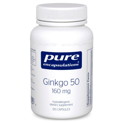 Ginkgo 50 160 Mg. 120's