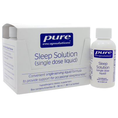 Sleep Solution 6 single-serve bottles