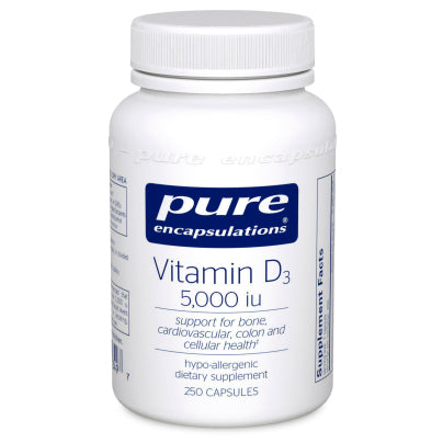 Vitamin D3  125 mcg (5,000 IU) 250's