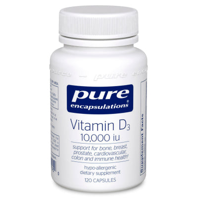 Vitamin D3  250 mcg (10,000 IU) 120's