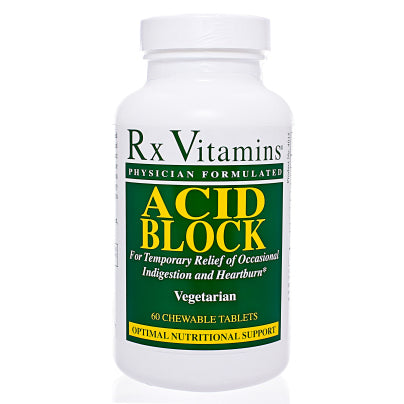 Acid Block Chewable Tablets 60 Chewables