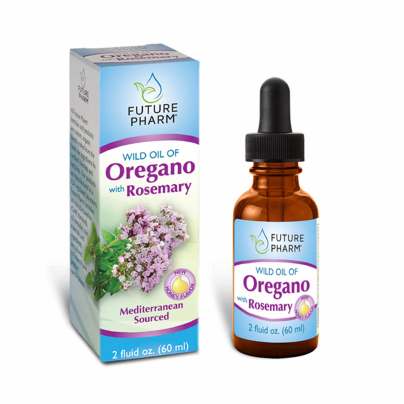 Wild Oil of Oregano with Rosemary Extract and Natural Honey Flavor 2 ounces