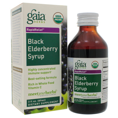 Black Elderberry Syrup 3 Ounces
