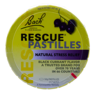 Rescue pastilles Black Currant 50 Gram Pastilles
