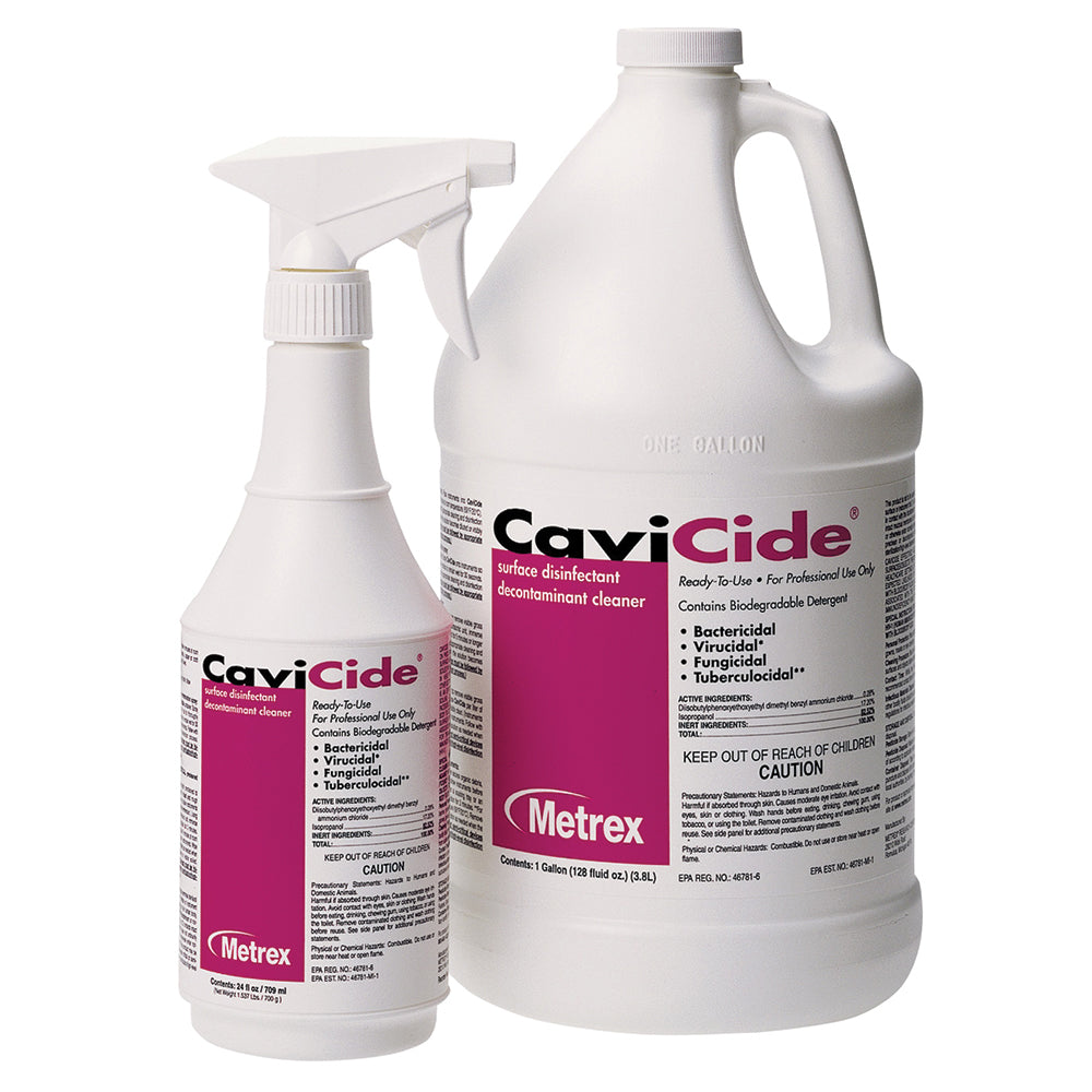 Cavicide Surface Disinfectant/Decontaminant Cleaner  24-Oz. Spray Bottle 1 BO