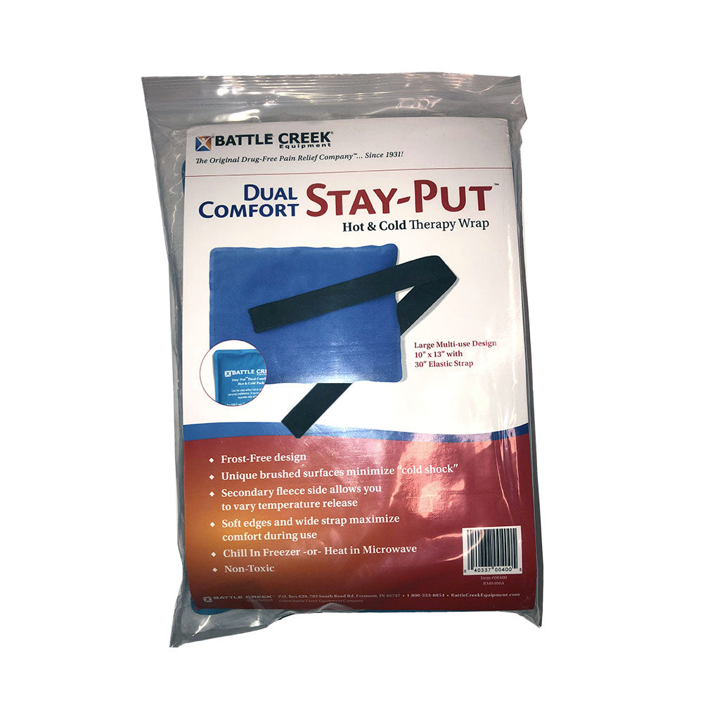 Stay Put Dual Com Wrap Sm - Hot & Cold Pack W/ Strap 3" X 5" 1 EA
