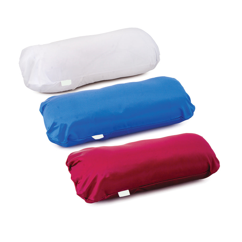 Cotton Cover For Body Sport Cervical Roll Pillow White 1 EA