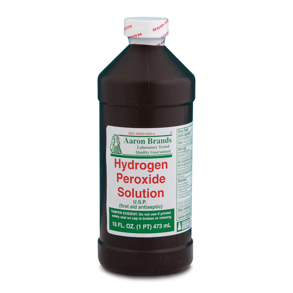 First Aid Antiseptic 3% Hydrogen Peroxide 16oz Bottle 1 EA