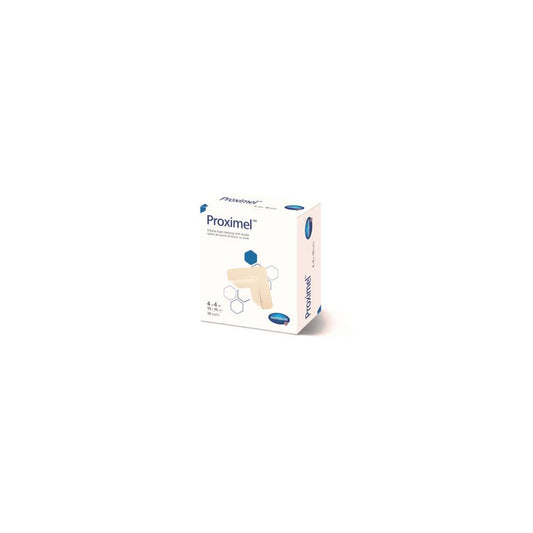 Proximel Silicone Dressing W/ Border 4" X 4" 10/Box 1 BX