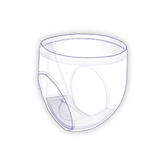Lady Dignity Washable Panty W/ Built-In Protective Pouch 2xl 1 EA