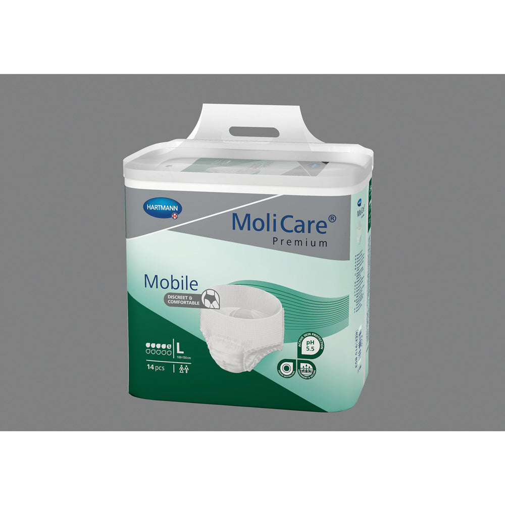 Molicare Premium Mobile 5d Disposable Protective Underwear M 14/Bag 1 PK