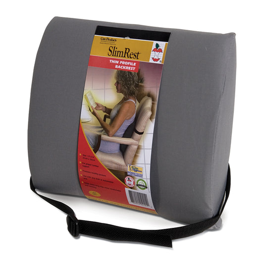 Slim Rest 12" X 14" Cushion Foam Back Support Standard Black 1 EA