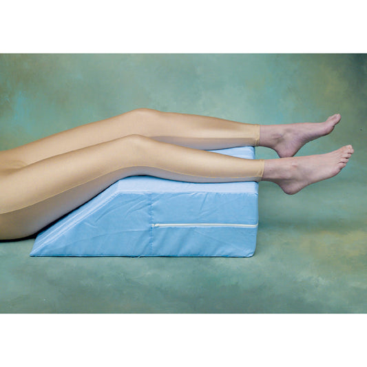 Ortho Bed Wedge Foam With Blue Zip Cover 10" X 20" X 30-1/2" 1 EA