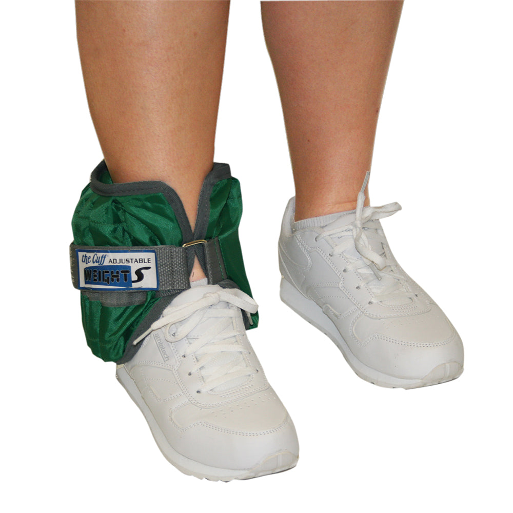 Cuff Adjustable Ankle And Wrist Weight Green 5lb 1 EA