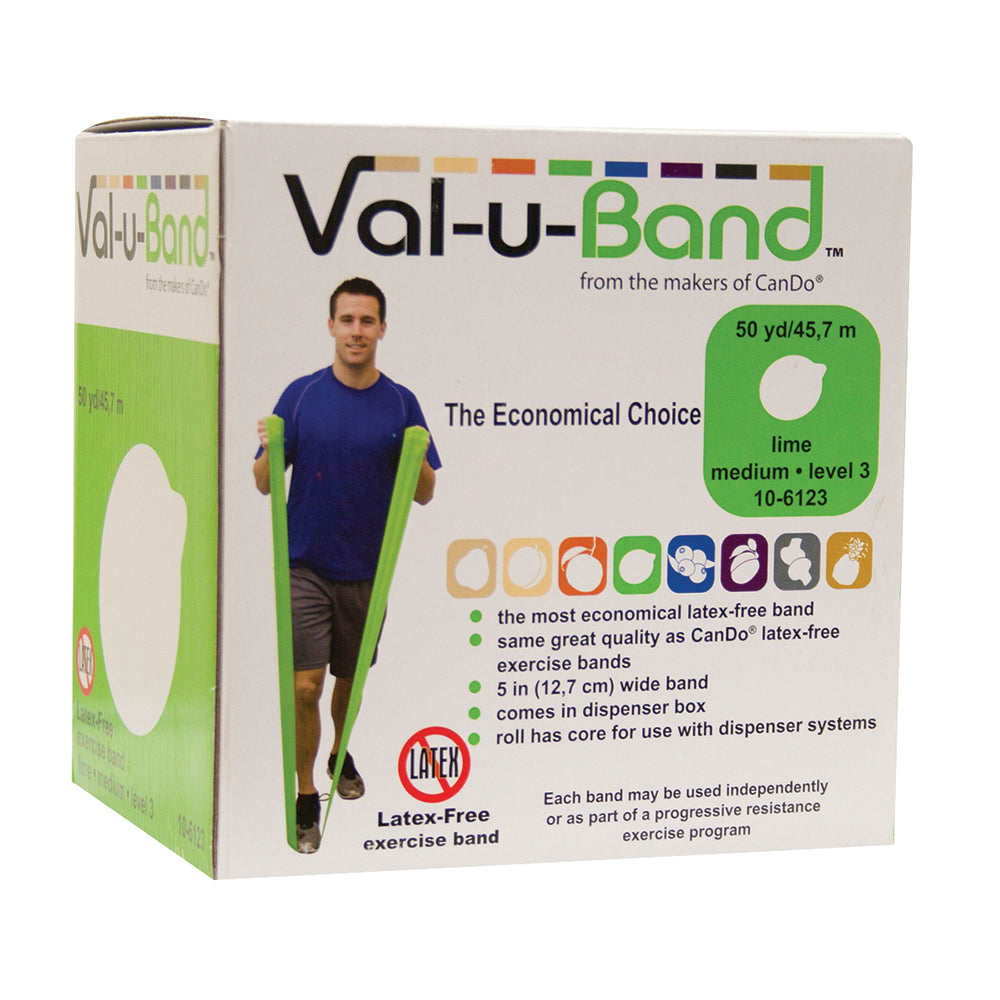 Val-U-Band Latex-Free Lime (3) 50 Yard 1 EA