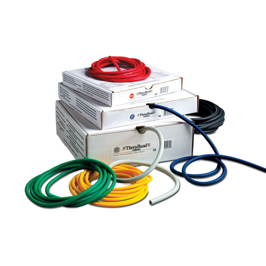 Thera-Band Tubing 25' Roll Yellow Light 1 RL