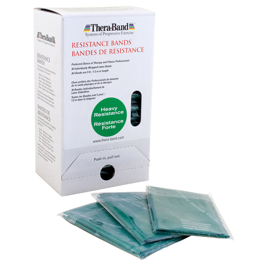 Thera-Band Dispenser Pack Green Heavy 30/Box 1 BX
