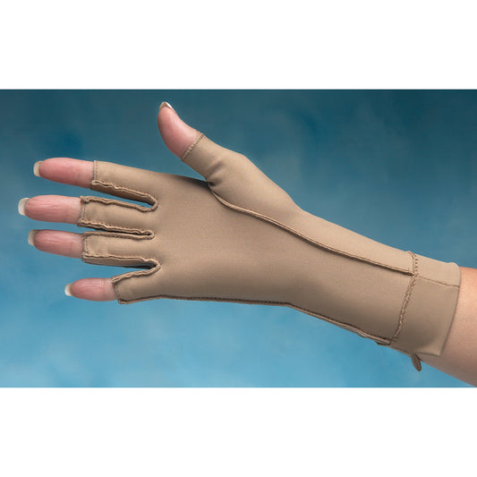 Isotoner Fingerless Therapeutic Gloves Large 8" - 9" 1 PR