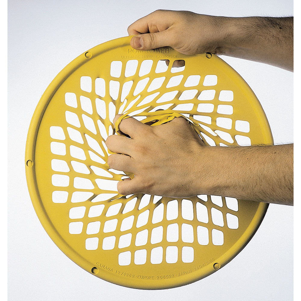 Power Web Hand Exerciser Standard Yellow Light 1 EA – Bayho