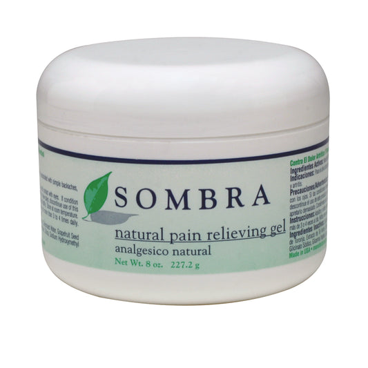 Sombra Original Warm Therapy Natural Pain Relieving Gel 8-Oz. Jar 1 JR